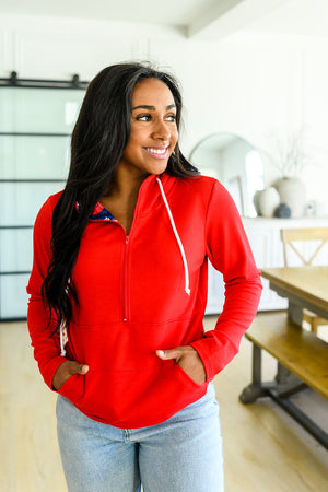 Red Audre Spring Hoodie *Pre-Order* Closes 5/24