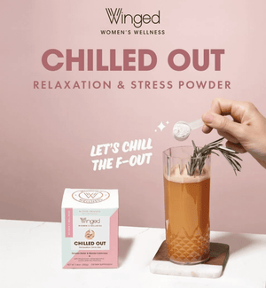chilled out: relaxation powder by winged wellness